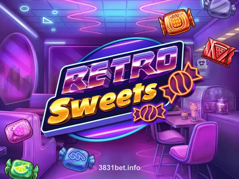 Imagem do jogo Retro Sweets no 3831 bet